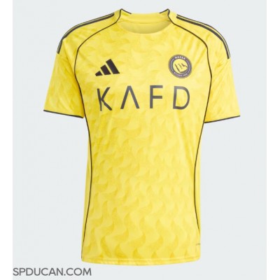 Muški Nogometni Dres Al-Nassr Cristiano Ronaldo #7 Domaci 2025-26 Kratak Rukav Muški Nogometni Dres Al-Nassr Cristiano Ronaldo #7 Domaci 2025-26 Kratak Rukav